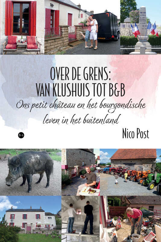 Omslag van OVER DE GRENS: VAN KLUSHUIS TOT B&B
