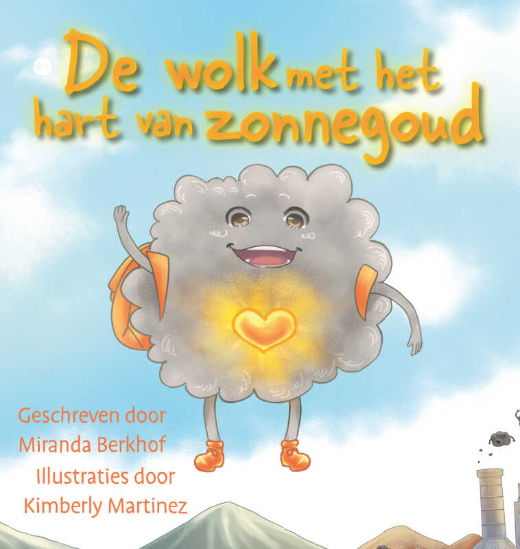 Omslag van De wolk met het hart van zonnegoud