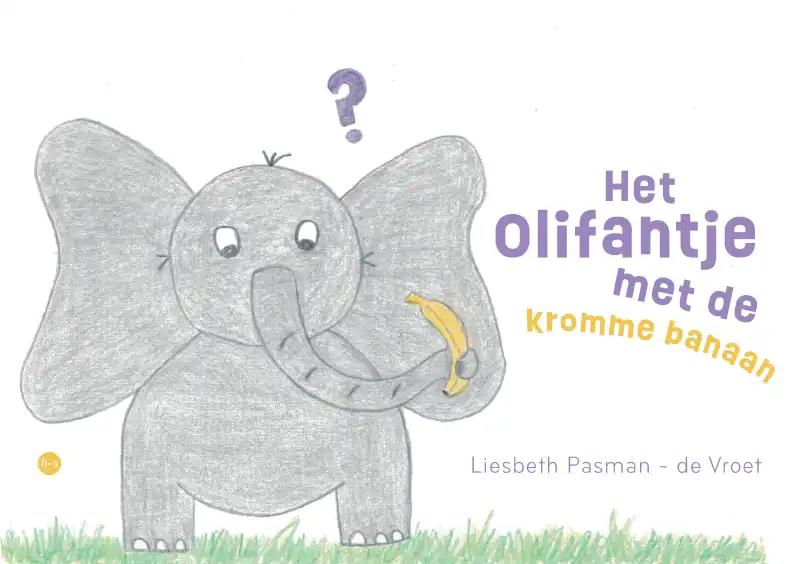Omslag van Het Olifantje met de kromme banaan