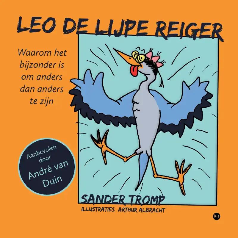 Omslag van Leo de lijpe reiger