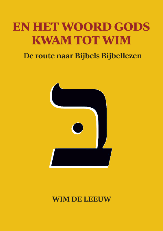 Omslag van En het woord Gods kwam tot Wim