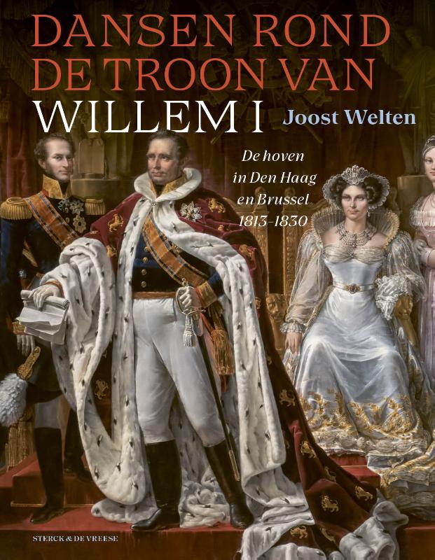 Omslag van Dansen rond de troon van Willem I