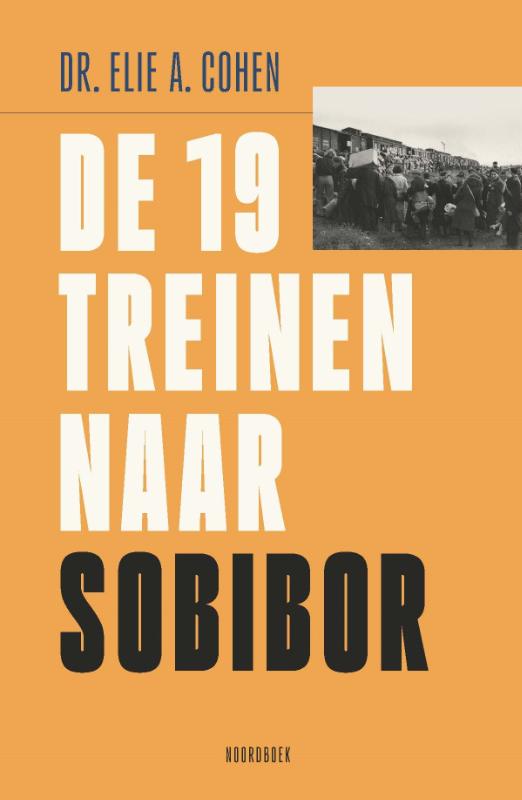Omslag van De 19 treinen naar Sobibor