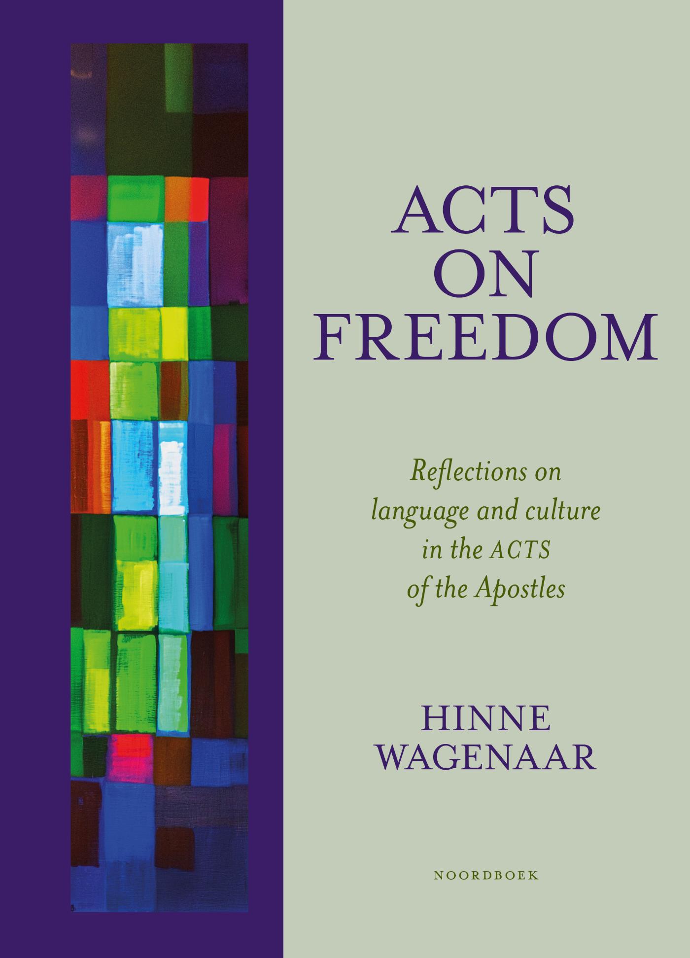 Omslag van ACTS on freedom