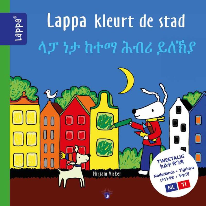 Omslag van Lappa kleurt de stad (NL-TI)