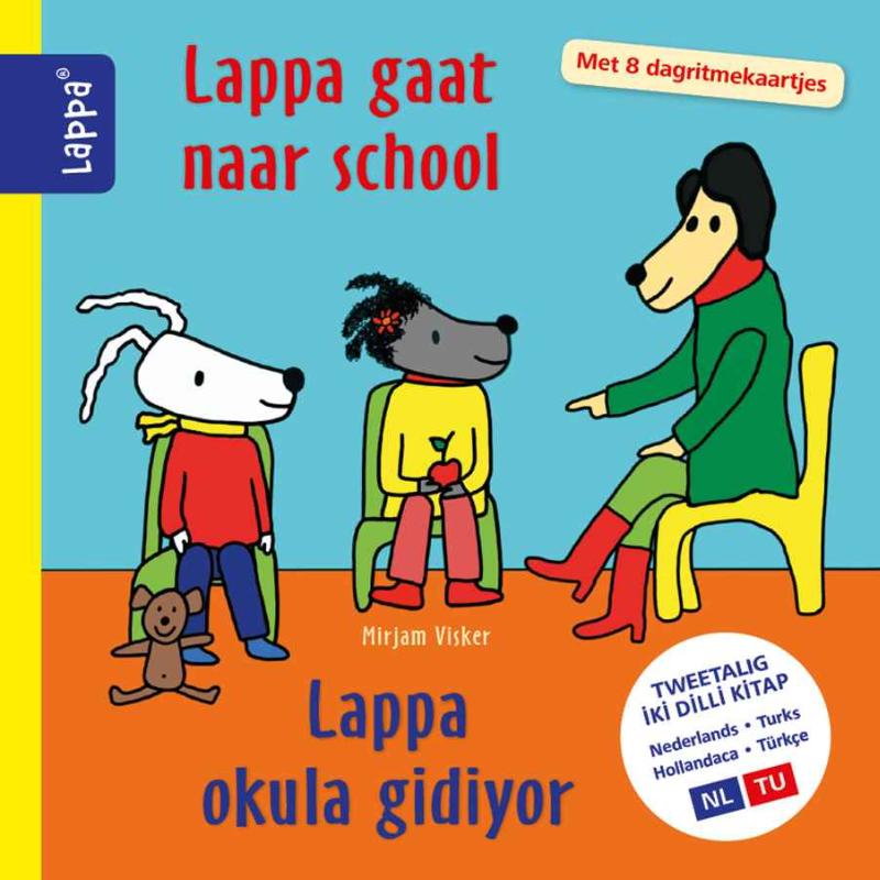 Omslag van Lappa gaat naar school/Lappa okula gidiyor (NL-TU)