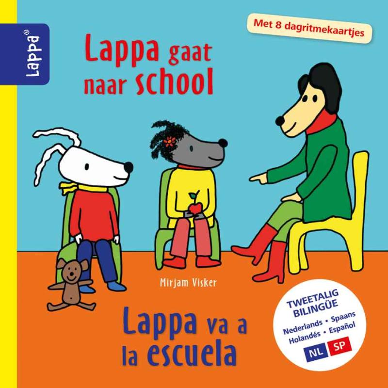 Omslag van Lappa gaat naar school/Lappa va a la escula (NL-SP)
