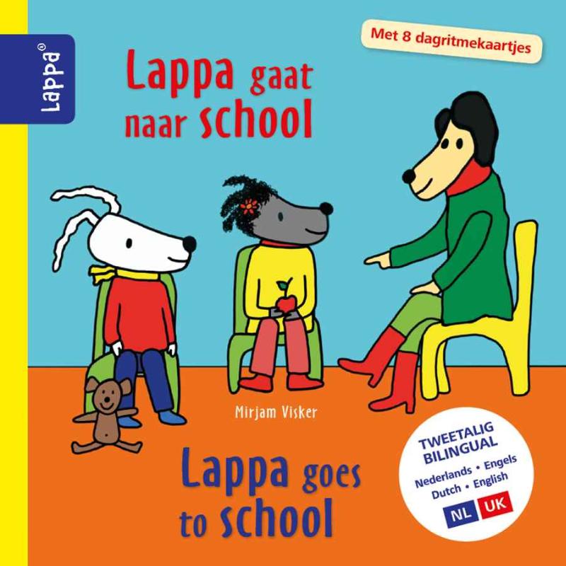 Omslag van Lappa gaat naar school/Lappa goes to school (NL-UK)