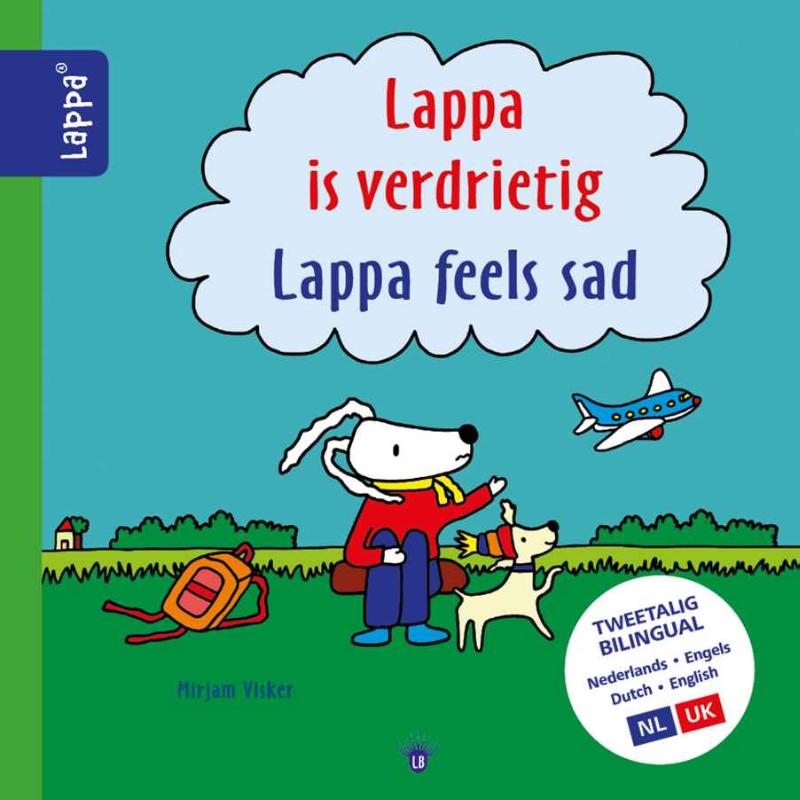 Omslag van Lappa is verdrietig/Lappa feels sad (NL-UK)