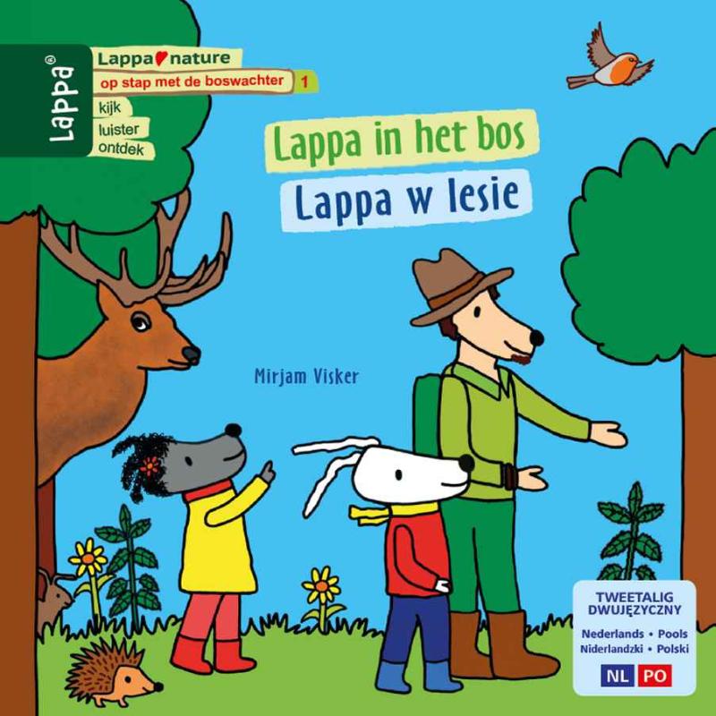 Omslag van Lappa in het bos (NL-PO)
