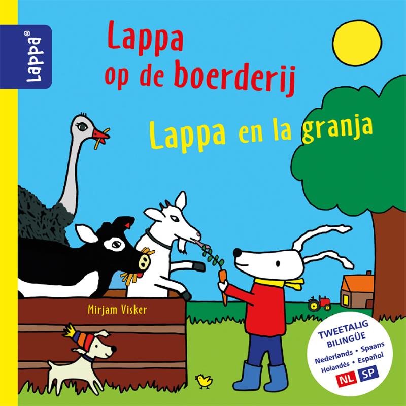 Omslag van Lappa op de boerderij/Lappa en la granja (NL-SP)