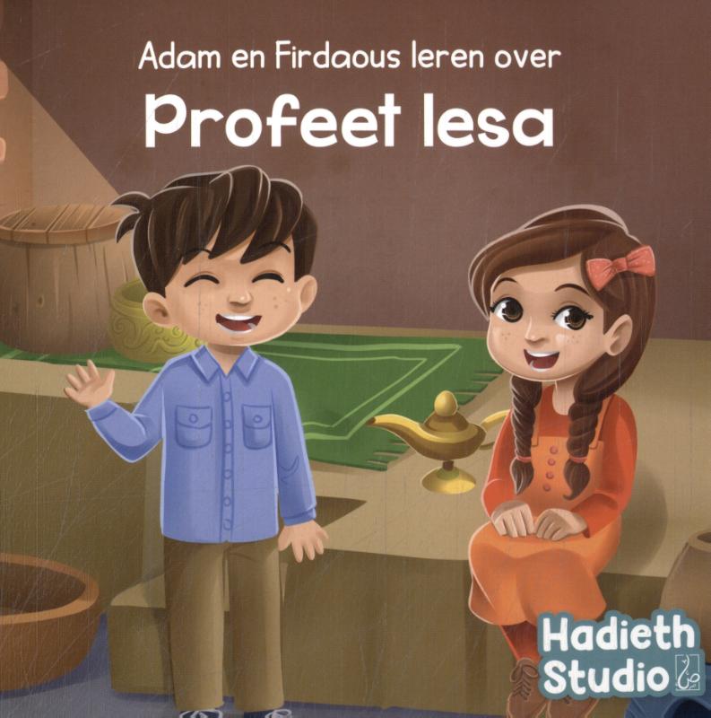 Omslag van Adam en Firdaous leren over Profeet Iesa