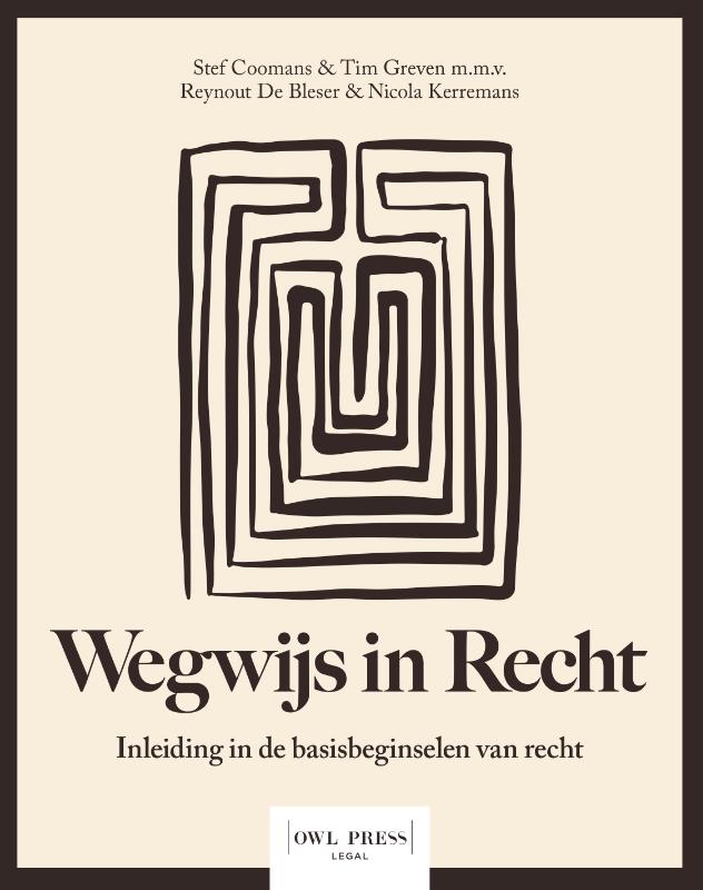Omslag van Wegwijs in recht