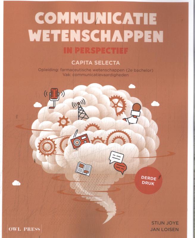 Omslag van Capita Selecta Communicatiewetenschappen