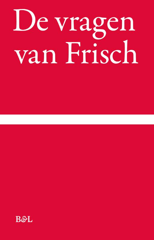 Omslag van De vragen van Frisch