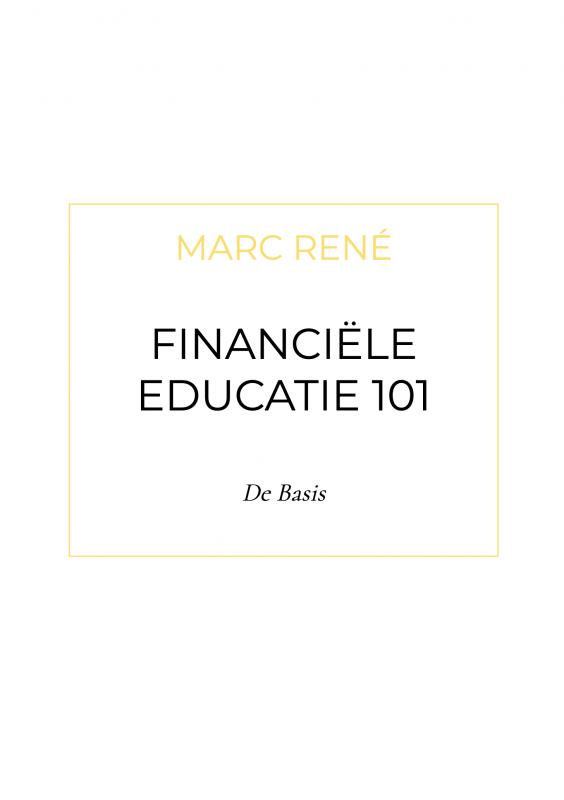 Omslag van Financiele Educatie 101