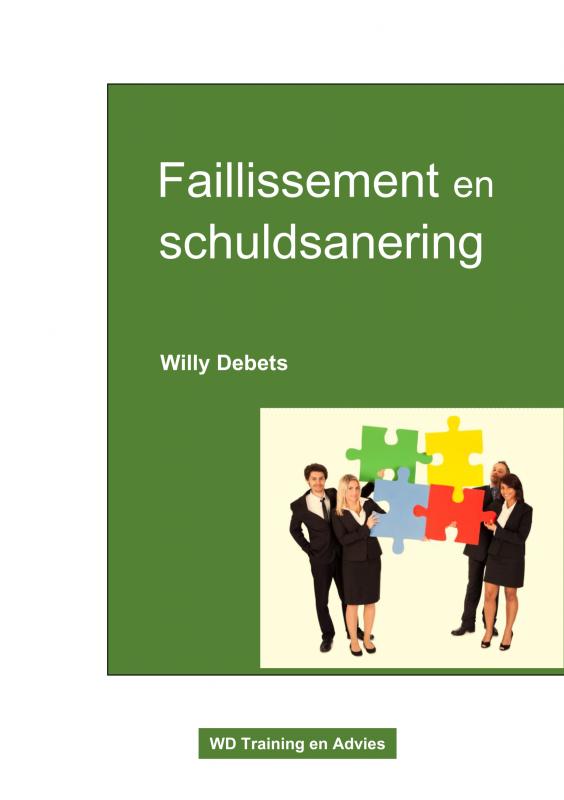 Omslag van Faillissement en schuldsanering