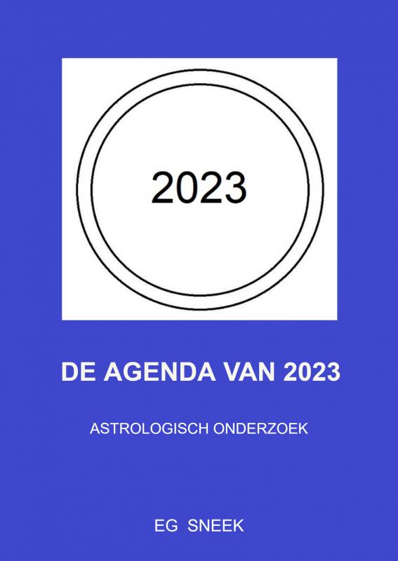 Omslag van De AGENDA van 2023