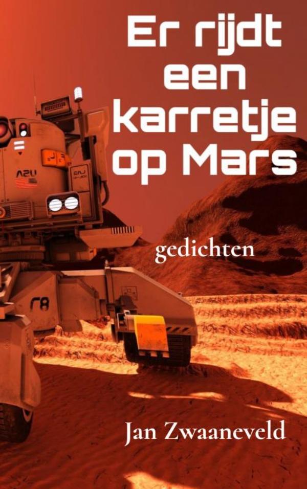 Omslag van Er rijdt een karretje op Mars