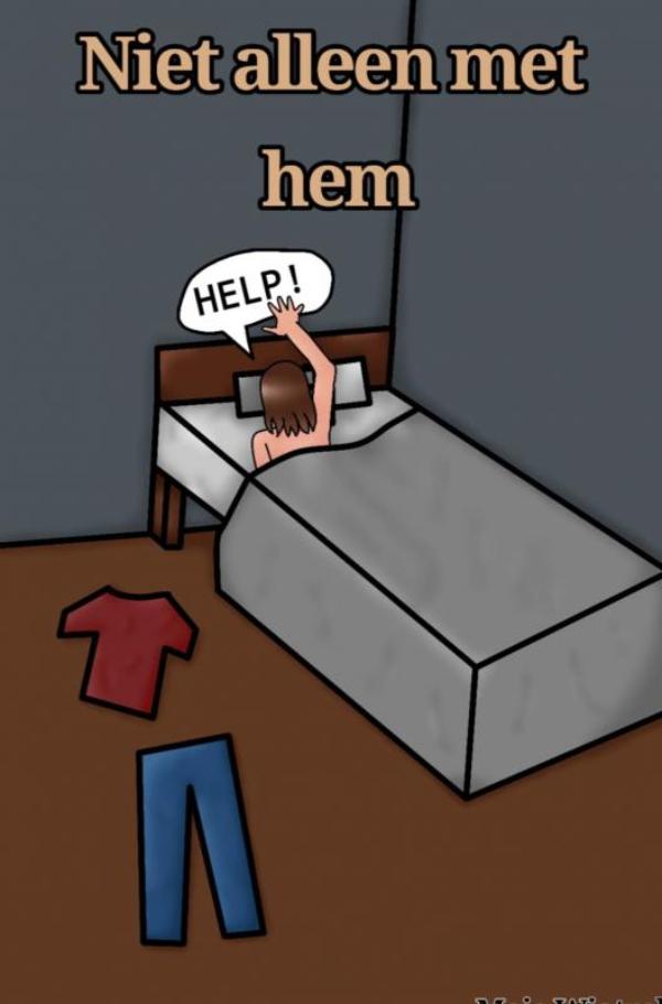 Omslag van Niet alleen met hem