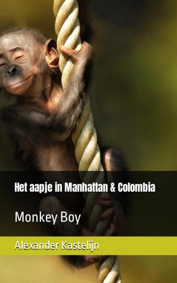Omslag van Het aapje in Manhattan & Colombia