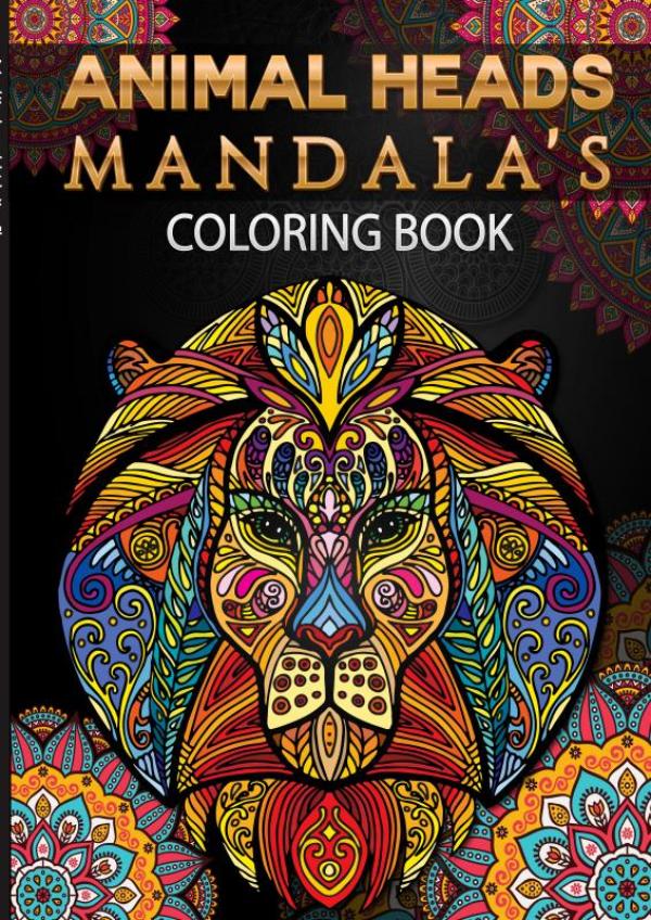 Omslag van Animal Heads Mandala's