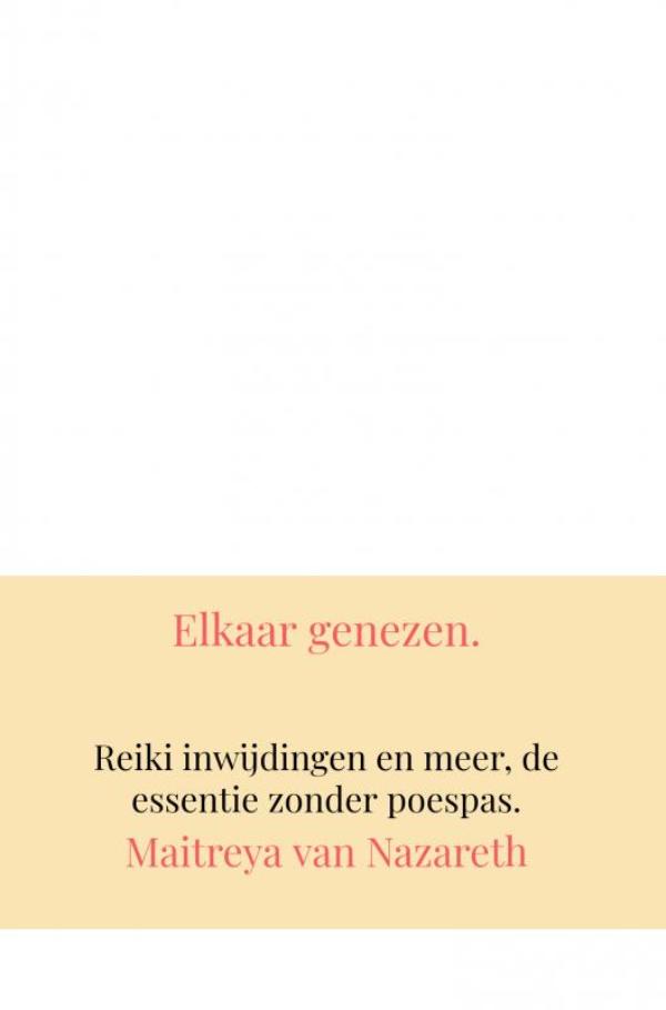 Omslag van Elkaar genezen