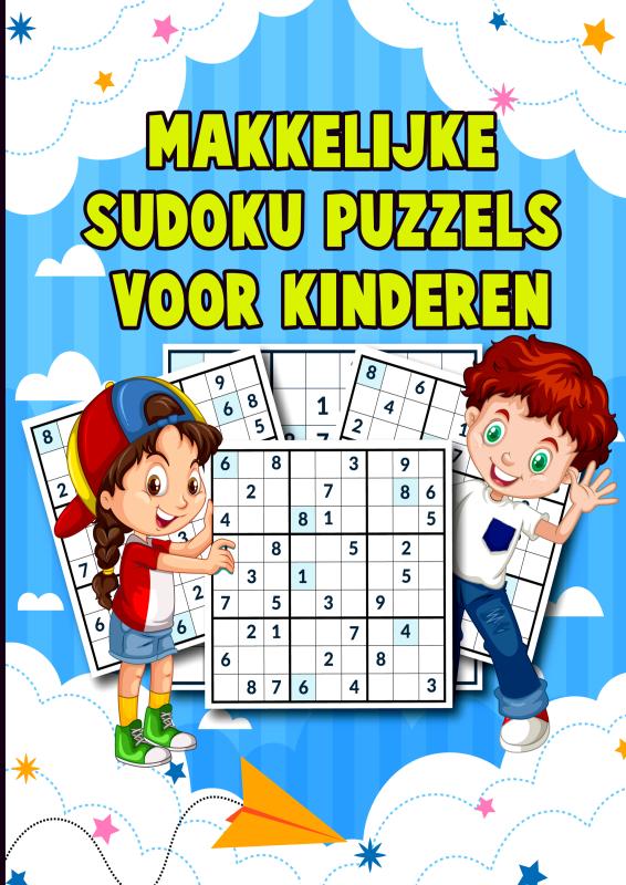 Omslag van Makkelijke sudoku puzzels voor kinderen