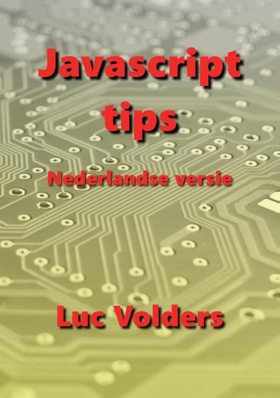 Omslag van Javascript tips
