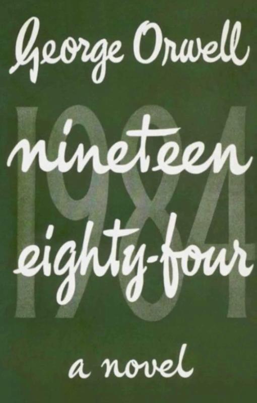 Omslag van 1984 Nineteen Eighty-Four