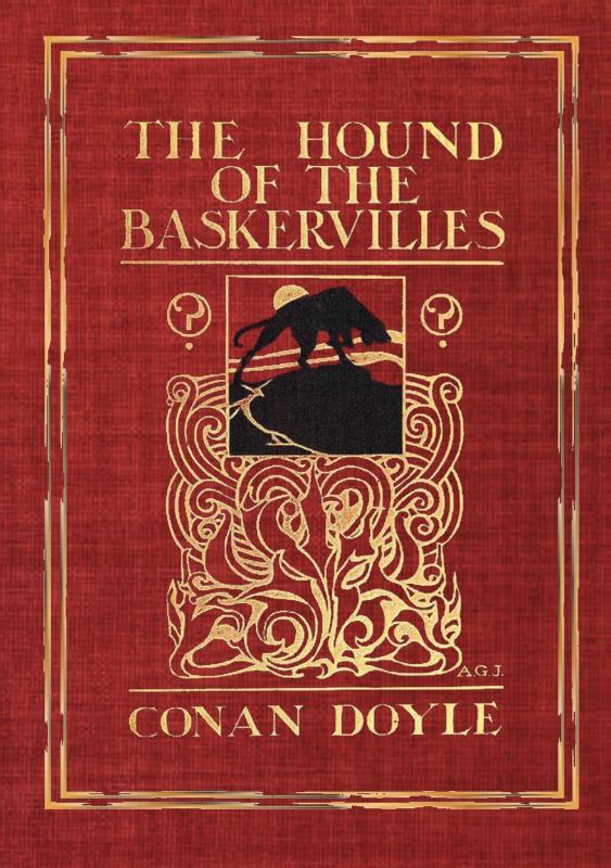 Omslag van The Hound of the Baskervilles