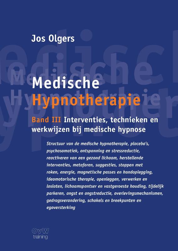 Omslag van band III Interventies, technieken en werkwijzen bij medische hypnose