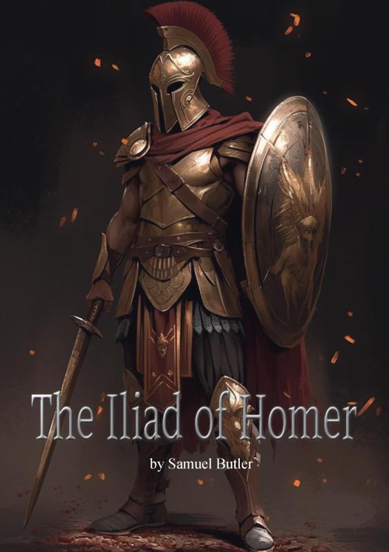 Omslag van The Iliad of Homer