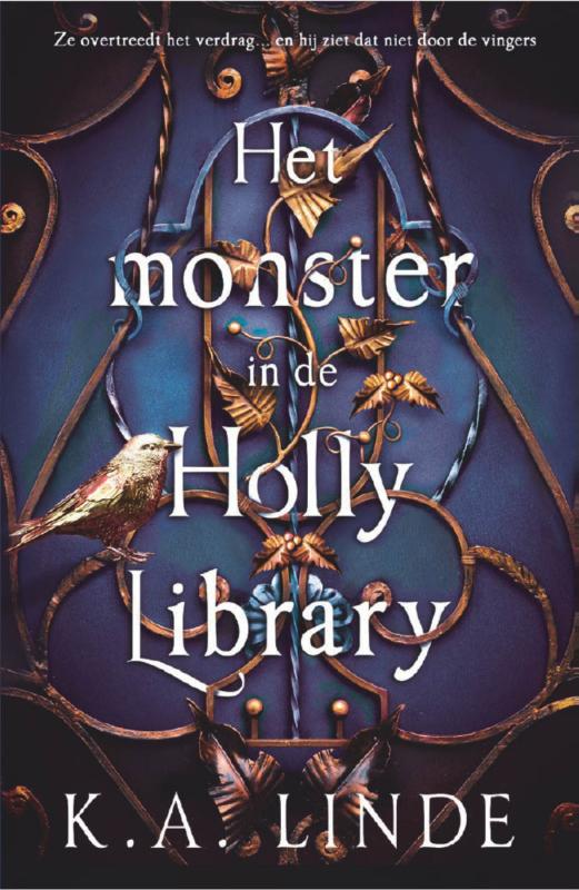 Omslag van Het monster in de Holly Library