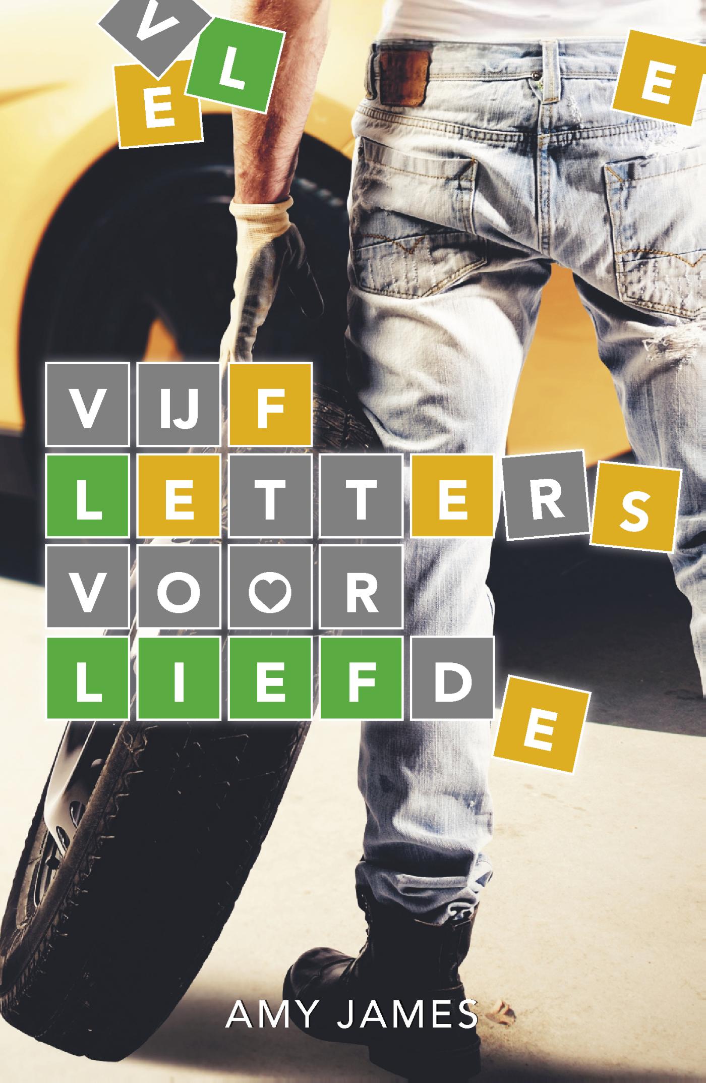 Omslag van Vijf letters voor liefde