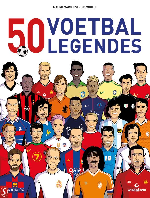 Omslag van 50 Voetballegendes