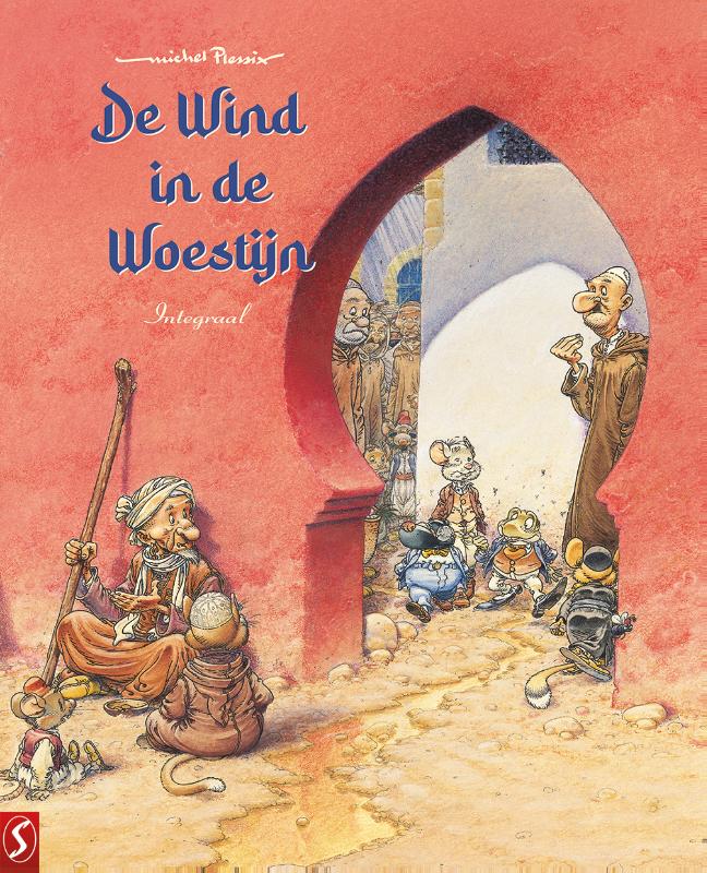 Omslag van De wind in de woestijn INTEGRAAL