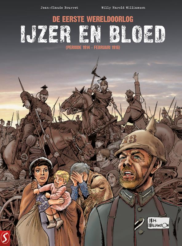 Omslag van IJzer en bloed: De Eerste Wereldoorlog
