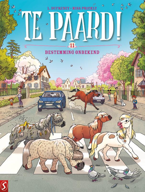 Omslag van Te paard! 11: Bestemming onbekend