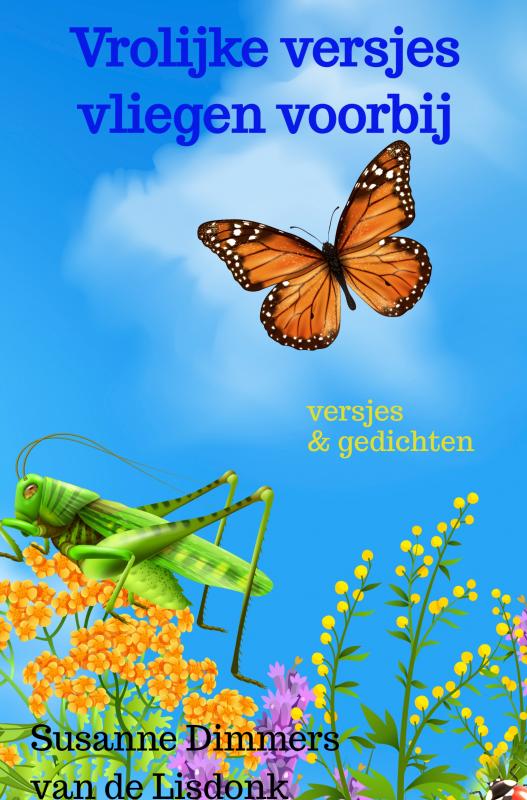 Omslag van Vrolijke versjes vliegen voorbij