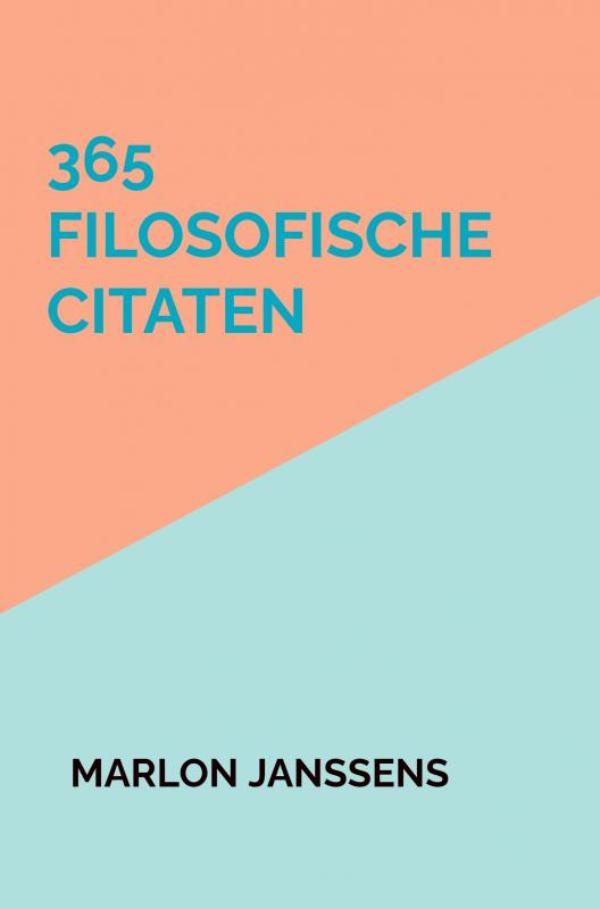 Omslag van 365 filosofische citaten