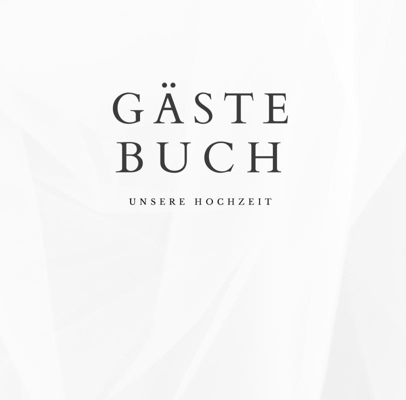 Omslag van Gästebuch "Unsere Hochzeit"- Hochzeitsgästebuch Premium Hardcover 78 Seiten