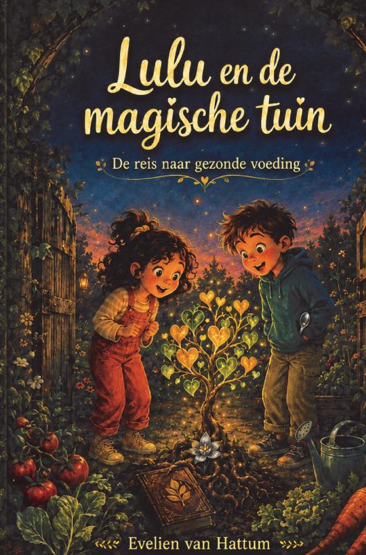 Omslag van Lulu en de magische tuin de reis naar gezonde voeding