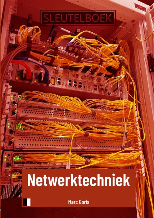 Omslag van Sleutelboek Netwerktechniek (B&W)