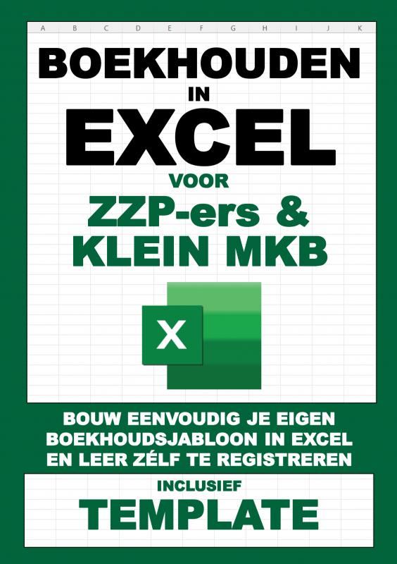 Omslag van Boekhouden in Excel voor ZZP-ers & klein MKB