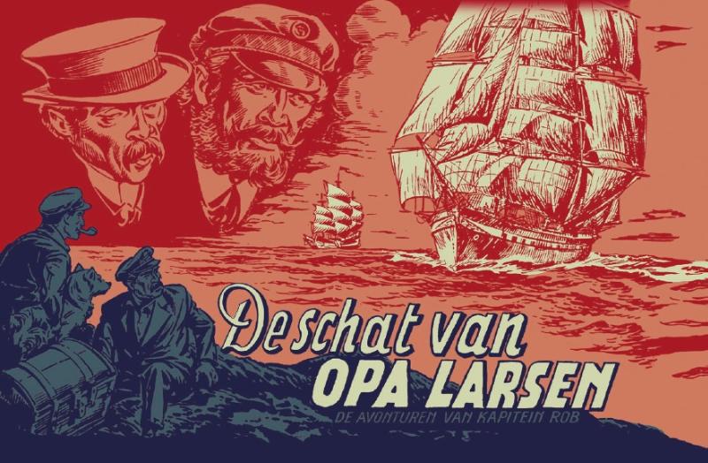 Omslag van De schat van opa Larsen