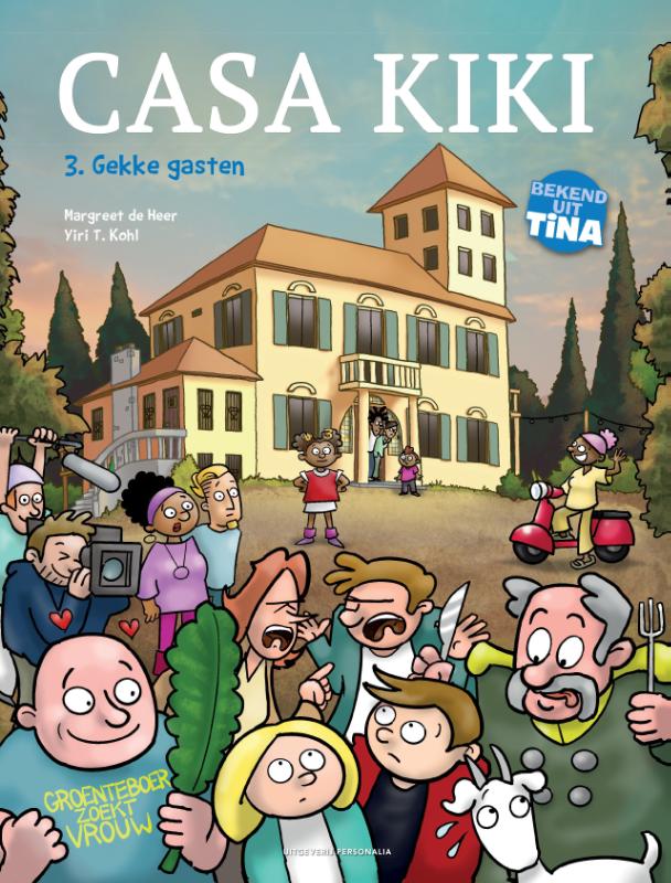 Omslag van Casa Kiki 3 Gekke gasten