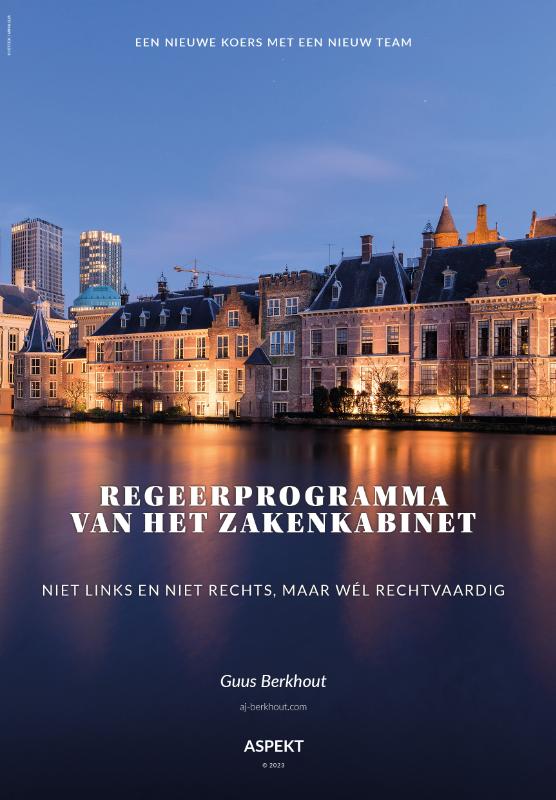 Omslag van Regeerprogramma van het zakenkabinet