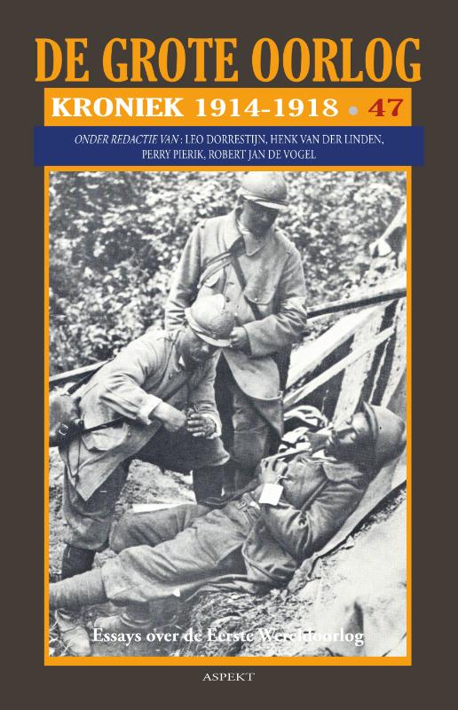 Omslag van De Grote Oorlog, kroniek 1914 - 1918