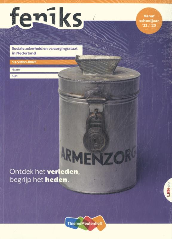 Omslag van 3/4 vmbo-bkgt sociale xekerheid en verzorgingsstaat in Nederland